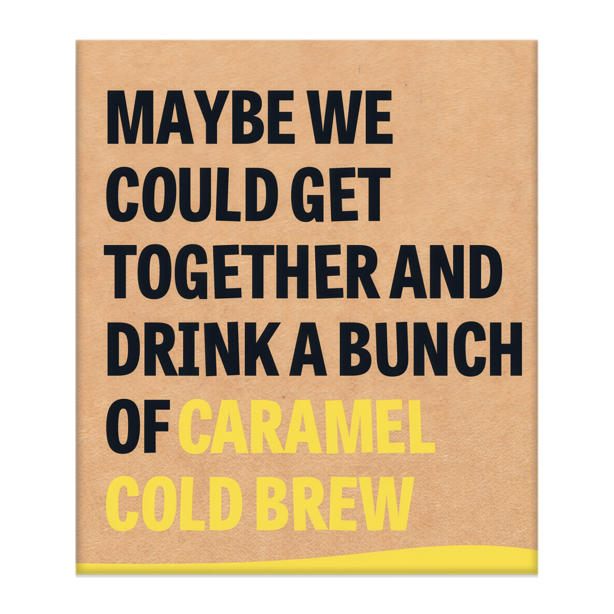 Wandering Bear Straight Black Organic Cold Brew Coffee On Tap 96 oz